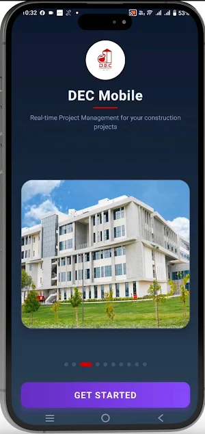 DEC - Mobile Screenshot 1