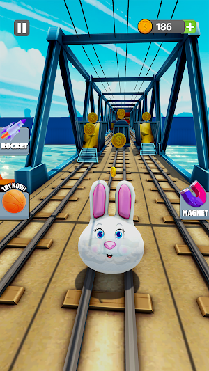 Tram Runner Rolling Ball Screenshot 3