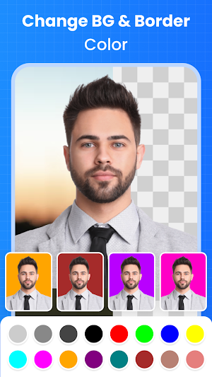 AI Passport Size Photo Editor Screenshot 2