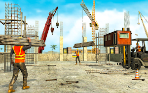 City Building Games 3D: Forklift Construction Game Screenshot 0