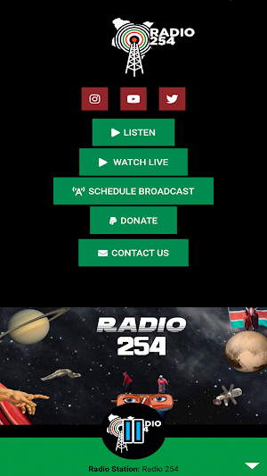 Radio 254 Screenshot 1