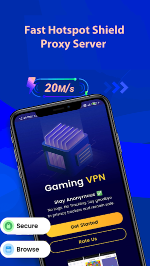 FF VPN: Low Ping VPN Gaming Screenshot 1