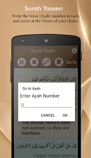 Surah Yaseen (read & listen) Screenshot 2
