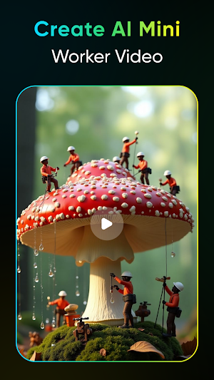 Tiny People Video: Mini Worker Screenshot 1