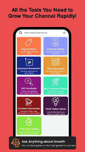 YouSEO- SEO Tools Grow Channel Screenshot 1
