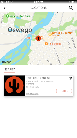 Taco Dále Cantina Screenshot 1