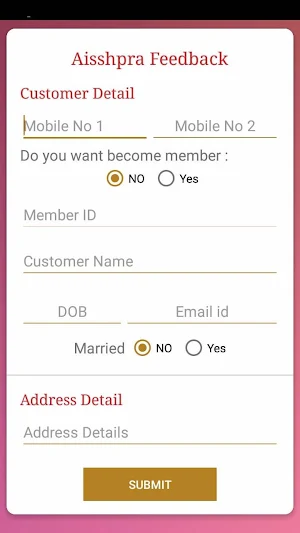 Aisshpra Feedback Screenshot 0