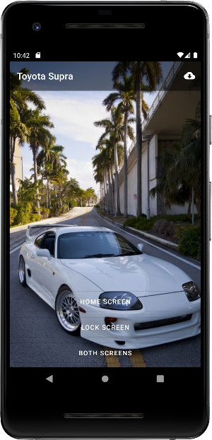 Toyota Supra Car Wallpaper HD Screenshot 2