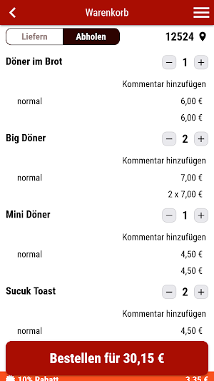 Istanbul Grillhaus Screenshot 1