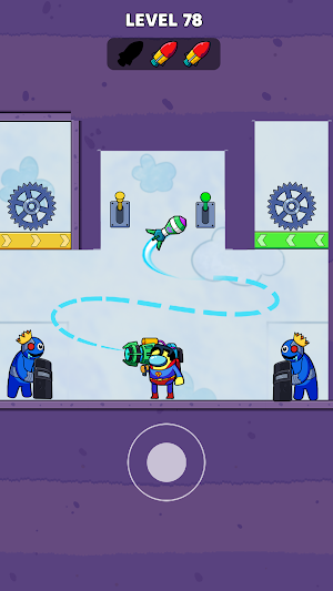 Rainbow Imposter: Rocket Move Screenshot 2