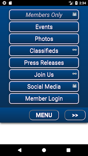 UAA Mobile App Screenshot 1