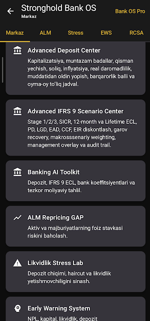 Stronghold AI Banking Screenshot 0