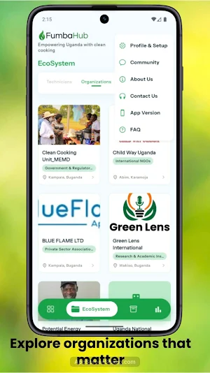 Fumbahub App Screenshot 1