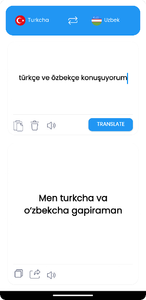 O'zbekcha Turkcha Tarjimon Screenshot 2