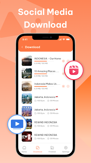 Fast Video Downloader & Saver Screenshot 0