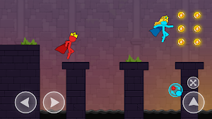 Red And Blue Stickman Screenshot 0