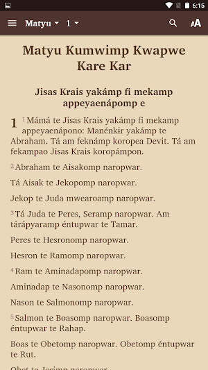 Karkar-Yuri - Bible Screenshot 1