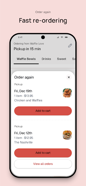 Waffle Love To Go Screenshot 3