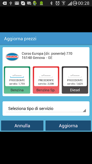 Prezzi Benzina - GPL e Metano Screenshot 3