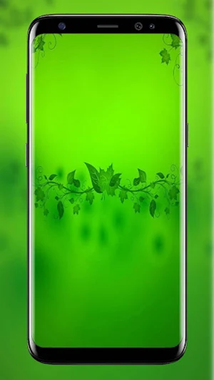Green wallpapers saga and dark Screenshot 2