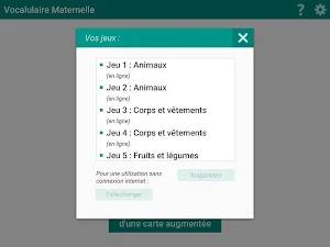 Lecteur Vocabulaire Maternelle Screenshot 2