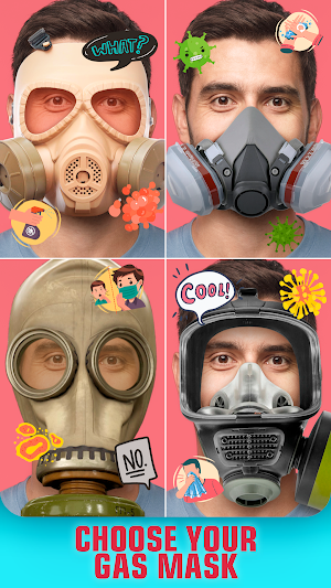Face mask - medical & surgical mask photo editor Screenshot 3