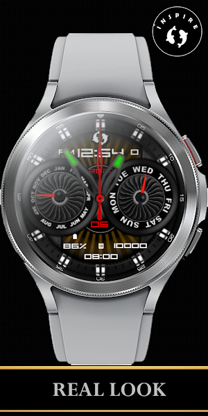 Inspire 03 -Analog- Watch Face Screenshot 1