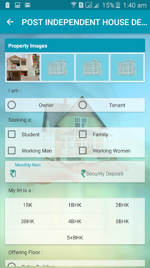 Rooms on Rent at Livingadda Screenshot 1