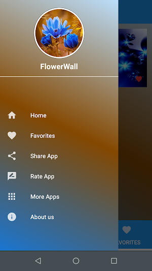 FlowerWall: Flower Wallpaper and Flower Images App Screenshot 1