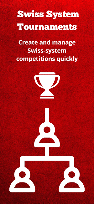 Swiss System Tournament Maker Screenshot 0