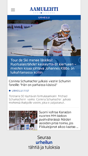 Aamulehti Screenshot 1