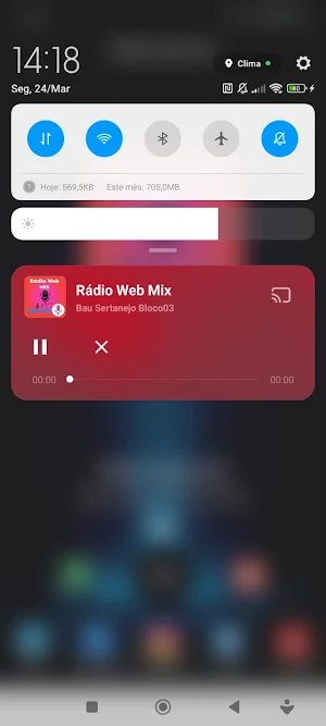 Rádio Web Mix Screenshot 1