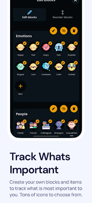 Blissful Journal, Mood Tracker Screenshot 2