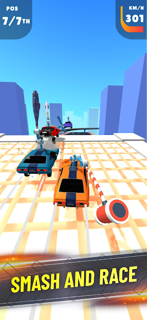Car Battle - Road Racing Screenshot 2