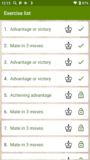 Italian Opening with white pieces (free) Screenshot 1