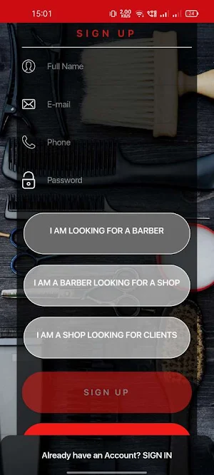 Barber-Assistant Screenshot 0