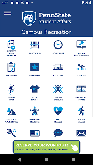 Penn State Campus Recreation Screenshot 0