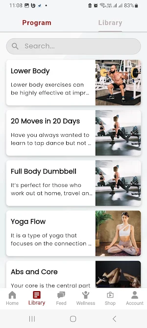 Renew Fitness Screenshot 2