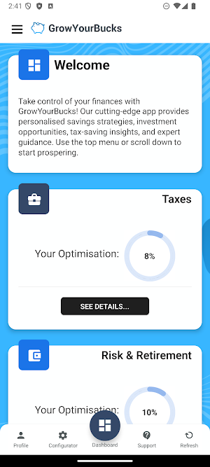 GrowYourBucks Screenshot 0