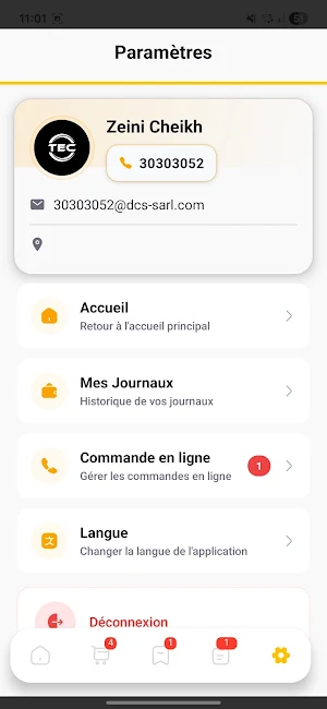 Hajety Operateur Screenshot 2