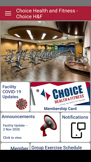 Choice Health & Fitness Screenshot 1