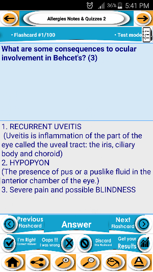Allergies, H & I: Exam Review Screenshot 1