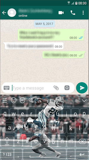 Ezekiel Elliott Cowboys Keyboard 2020 For Lovers Screenshot 1