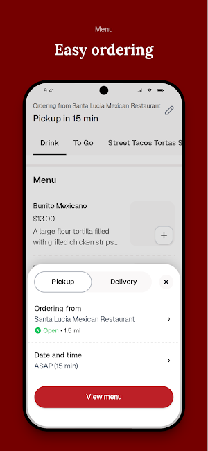 Santa Lucia Mexican Restaurant Screenshot 2