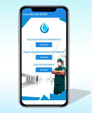 Calculo de goteo Screenshot 2