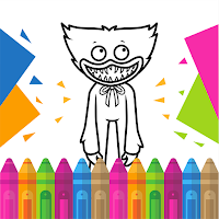 Coloring Huggy Wuggy 2023