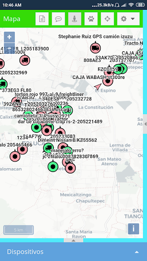 Gps rastreo Screenshot 3
