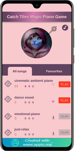 Catch Tiles Magic Piano Game Screenshot 2