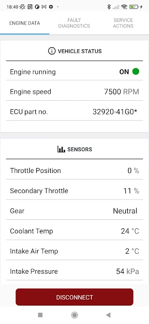 ECUEval Scanner Screenshot 2