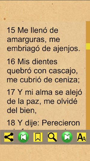 Lamentaciones (Español) Screenshot 0